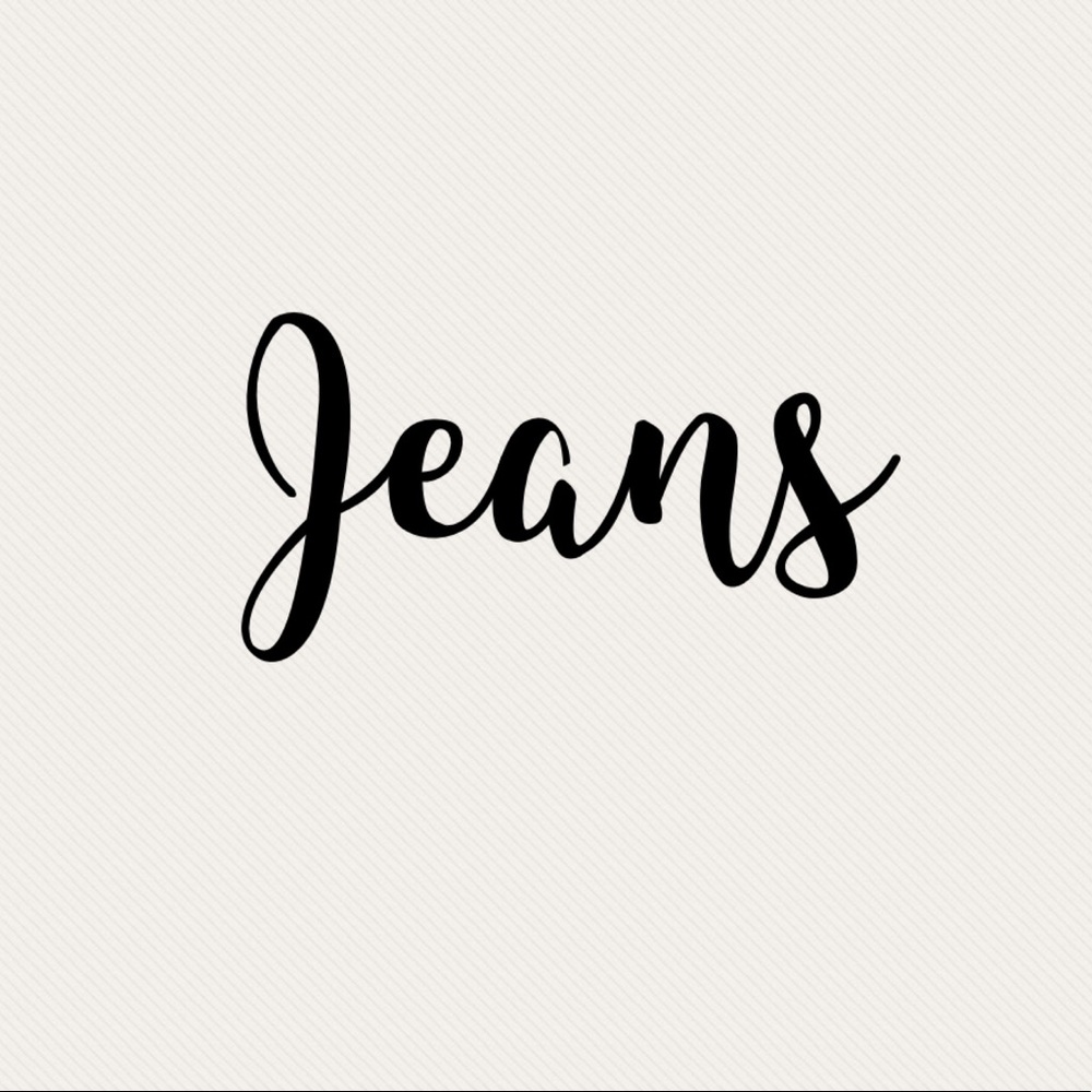 ✨ Jeans ✨